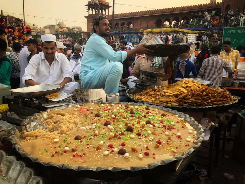 Jama masjid food